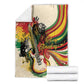 Reggae Soul B.Marley Grungy Blanket Get Up Stand Up - African Pride