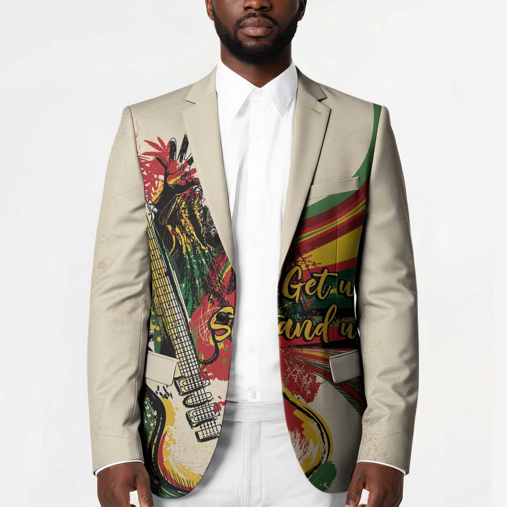 Reggae Soul B.Marley Grungy Blazer Get Up Stand Up - African Pride