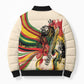 Reggae Soul B.Marley Grungy Bomber Puffer Jacket Get Up Stand Up - African Pride