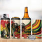Reggae Soul B.Marley Grungy 4 in 1 Can Cooler Tumbler Get Up Stand Up - African Pride
