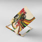 Reggae Soul B.Marley Grungy Canvas Wall Art Get Up Stand Up - African Pride
