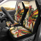 Reggae Soul B.Marley Grungy Car Seat Cover Get Up Stand Up - African Pride