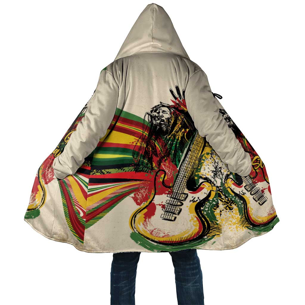 Reggae Soul B.Marley Grungy Cloak Get Up Stand Up - African Pride