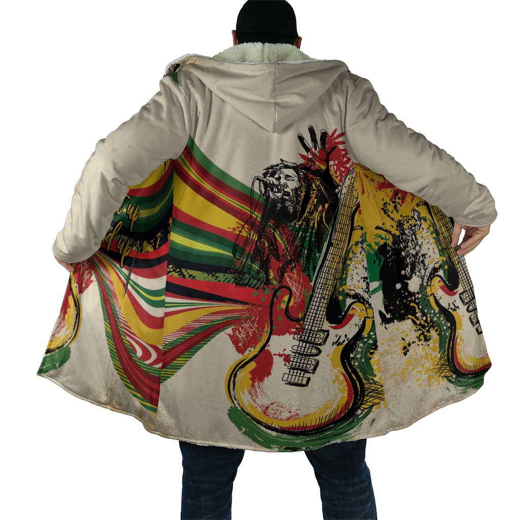Reggae Soul B.Marley Grungy Cloak Get Up Stand Up - African Pride