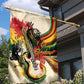 Reggae Soul B.Marley Grungy Garden Flag Get Up Stand Up - African Pride
