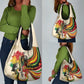 Reggae Soul B.Marley Grungy Grocery Bag Get Up Stand Up - African Pride