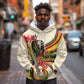 Reggae Soul B.Marley Grungy Hoodie Get Up Stand Up - African Pride
