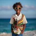 Reggae Soul B.Marley Grungy Kid Hawaiian Shirt Get Up Stand Up - African Pride