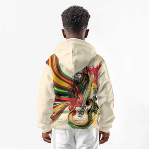 Reggae Soul B.Marley Grungy Kid Hoodie Get Up Stand Up - African Pride
