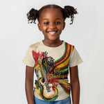Reggae Soul B.Marley Grungy Kid T shirt Get Up Stand Up - African Pride