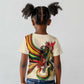 Reggae Soul B.Marley Grungy Kid T shirt Get Up Stand Up - African Pride
