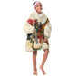 Reggae Soul B.Marley Grungy Kid Wearable Blanket Hoodie Get Up Stand Up - African Pride