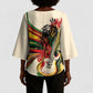 Reggae Soul B.Marley Grungy Kimono Sleeve Blouse Get Up Stand Up - African Pride