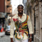 Reggae Soul B.Marley Grungy Long Sleeve Button Shirt Get Up Stand Up - African Pride