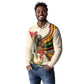 Reggae Soul B.Marley Grungy Long Sleeve Polo Shirt Get Up Stand Up - African Pride