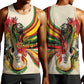 Reggae Soul B.Marley Grungy Men Tank Top Get Up Stand Up - African Pride