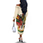 Reggae Soul B.Marley Grungy Off The Shoulder Long Sleeve Dress Get Up Stand Up - African Pride