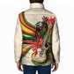 Reggae Soul B.Marley Grungy Padded Jacket Get Up Stand Up - African Pride