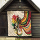 Reggae Soul B.Marley Grungy Quilt Get Up Stand Up - African Pride