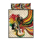 Reggae Soul B.Marley Grungy Quilt Bed Set Get Up Stand Up - African Pride