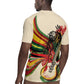 Reggae Soul B.Marley Grungy Rugby Jersey Get Up Stand Up - African Pride