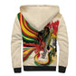 Reggae Soul B.Marley Grungy Sherpa Hoodie Get Up Stand Up - African Pride