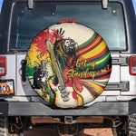 Reggae Soul B.Marley Grungy Spare Tire Cover Get Up Stand Up - African Pride