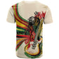 Reggae Soul B.Marley Grungy T shirt Get Up Stand Up - African Pride