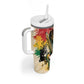Reggae Soul B.Marley Grungy Tumbler With Handle Get Up Stand Up - African Pride