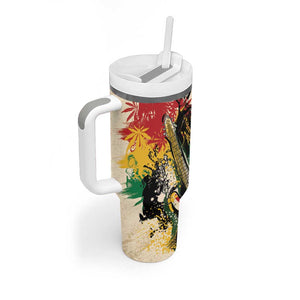 Reggae Soul B.Marley Grungy Tumbler With Handle Get Up Stand Up - African Pride
