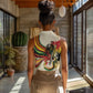 Reggae Soul B.Marley Grungy Women Sleeveless Polo Shirt Get Up Stand Up - African Pride