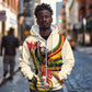 Reggae Soul B.Marley Grungy Zip Hoodie Get Up Stand Up - African Pride