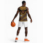 Cameroon Bamenda Toghu Inspired Basketball Jersey Classic Motifs