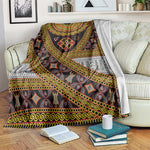 Cameroon Bamenda Toghu Inspired Blanket Classic Motifs