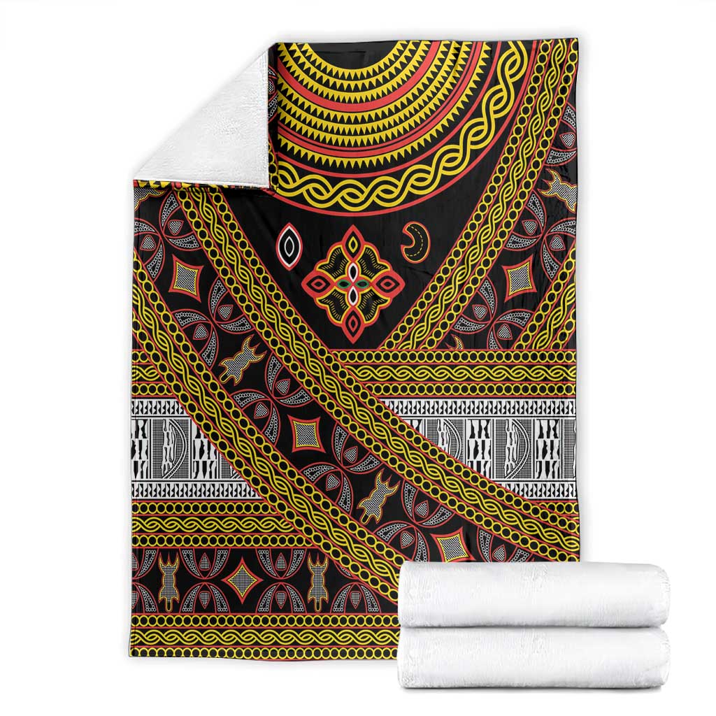 Cameroon Bamenda Toghu Inspired Blanket Classic Motifs