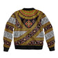 Cameroon Bamenda Toghu Inspired Bomber Jacket Classic Motifs