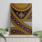 Cameroon Bamenda Toghu Inspired Canvas Wall Art Classic Motifs
