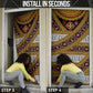 Cameroon Bamenda Toghu Inspired Door Cover Classic Motifs
