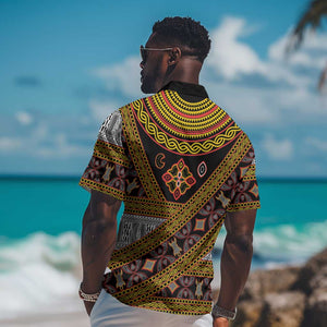 Cameroon Bamenda Toghu Inspired Hawaiian Shirt Classic Motifs