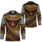 Cameroon Bamenda Toghu Inspired Hockey Jersey Classic Motifs
