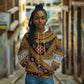 Cameroon Bamenda Toghu Inspired Hoodie Classic Motifs
