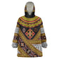 Cameroon Bamenda Toghu Inspired Kid Wearable Blanket Hoodie Classic Motifs