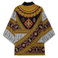 Cameroon Bamenda Toghu Inspired Kimono Classic Motifs