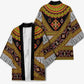 Cameroon Bamenda Toghu Inspired Kimono Classic Motifs