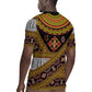 Cameroon Bamenda Toghu Inspired Rugby Jersey Classic Motifs