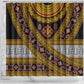 Cameroon Bamenda Toghu Inspired Shower Curtain Classic Motifs