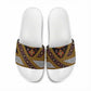Cameroon Bamenda Toghu Inspired Slide Sandals Classic Motifs