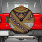 Cameroon Bamenda Toghu Inspired Spare Tire Cover Classic Motifs