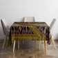 Cameroon Bamenda Toghu Inspired Tablecloth Classic Motifs