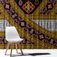 Cameroon Bamenda Toghu Inspired Window Curtain Classic Motifs